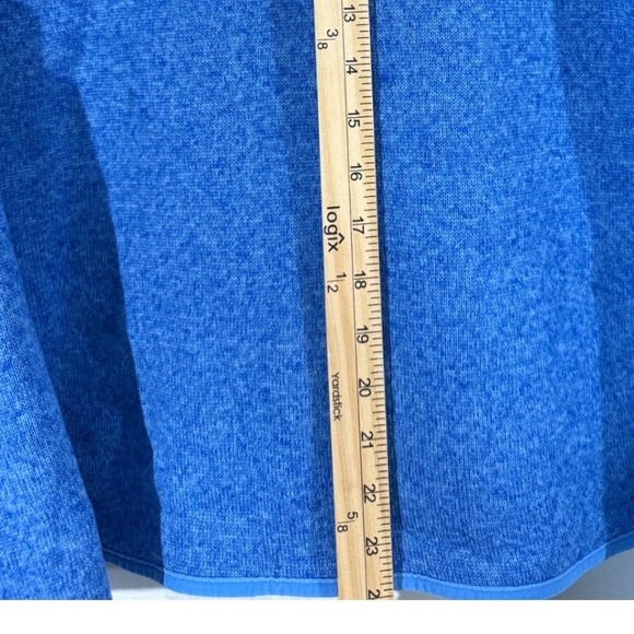 Eddie Bauer Womens XL Blue Fleece Full Zip Jacket Outdoor Activewear - Picture 3 of 10